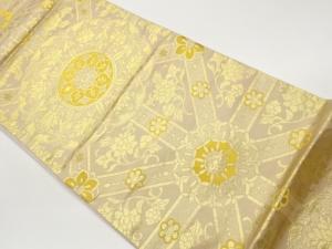 華文模様織出し袋帯